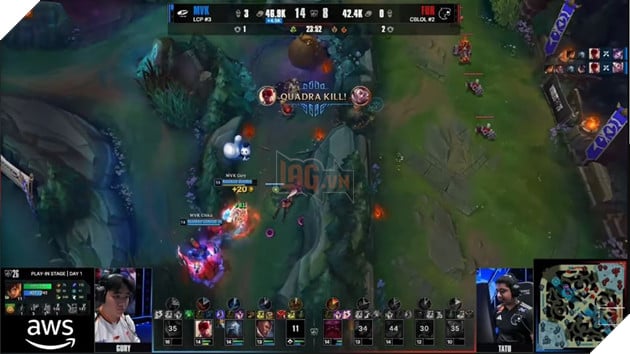 CKTG 2026: Karmine Corp Thắng Chật Vật Cloud9, MVK Esports Hủy Diệt FURIA 6