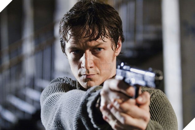 Hình ảnh về bộ phim Wanted ra mắt năm 2008 có sự tham gia của sao nam James McAvoy.