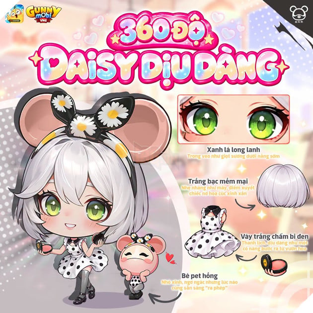 Gunny Mobi khuấy đảo cộng đồng Gunner với bộ tứ Cosmos Bear vừa xinh vừa cá tính 5