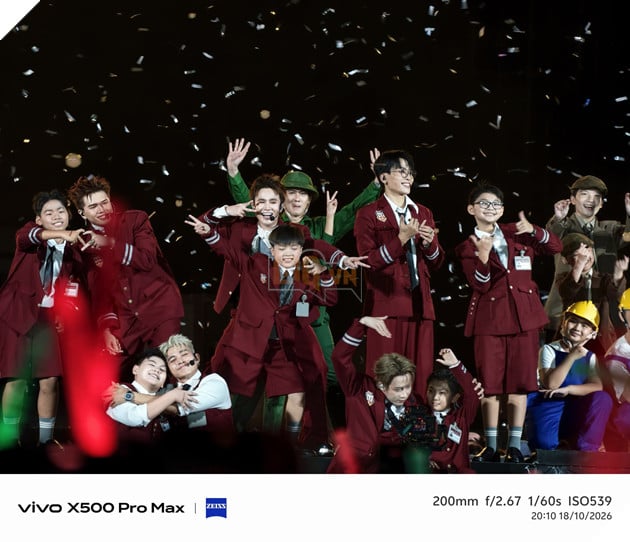 Trải nghiệm “The Concert Fancam Phone” vivo X500 Series tại Anh Trai Vượt Ngàn Chông Gai 2026 3