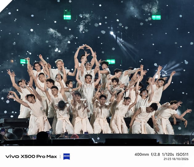 Trải nghiệm “The Concert Fancam Phone” vivo X500 Series tại Anh Trai Vượt Ngàn Chông Gai 2026 4