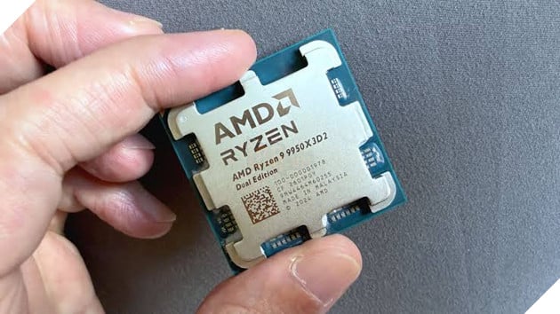 CPU AMD Ryzen 9 9950X3D2 bị tráo ruột, kẻ gian dùng chip Intel giả mạo hàng chính hãng