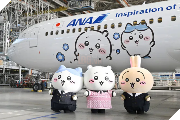 Đưa biểu tượng chữa lành lên bầu trời: Hãng hàng không ANA ra mắt chuyên cơ Boeing 767 mang diện mạo Chiikawa, cất cánh chuyến đầu từ Tokyo đến Nagasaki 2