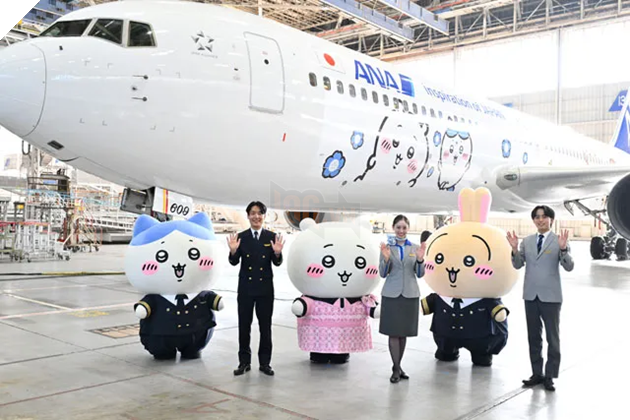 Đưa biểu tượng chữa lành lên bầu trời: Hãng hàng không ANA ra mắt chuyên cơ Boeing 767 mang diện mạo Chiikawa, cất cánh chuyến đầu từ Tokyo đến Nagasaki