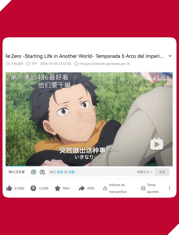 Sốt ruột vì mùa mới bặt vô âm tín: Fan làm anime Re:Zero mùa 5 bằng AI hút hơn 700.000 lượt xem, làm dấy lên làn sóng tranh cãi dữ dội về bản quyền và đạo đức