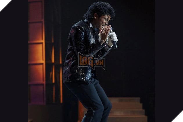 Hình ảnh về Jaafar Jackson vai Michael Jackson. 