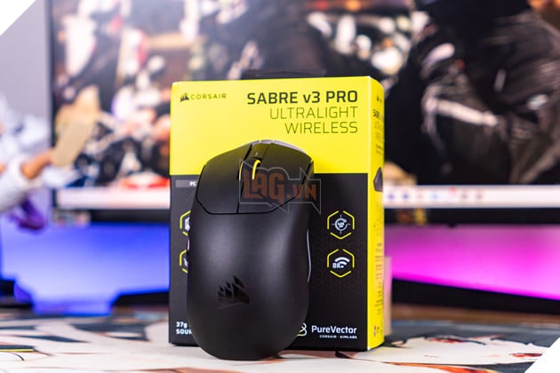 Review Corsair Sabre V3 Pro UltraLight Wireless: Chuột gaming siêu nhẹ với công nghệ Pure Vector giúp game thủ aim 'dính' như keo 27