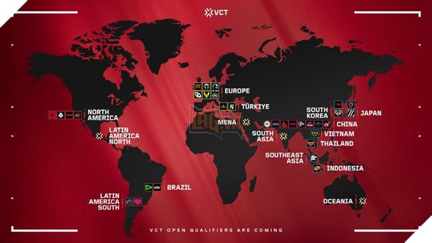 VALORANT Giới Thiệu 32 Đội Tuyển Đối Tác VCT 2027 - GAM Esports Là Đại Diện Duy Nhất Của Việt Nam 3