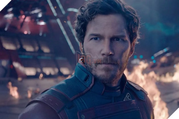 Hình ảnh về nam diễn viên Chris Pratt trong vai nhân vật Star-Lord.