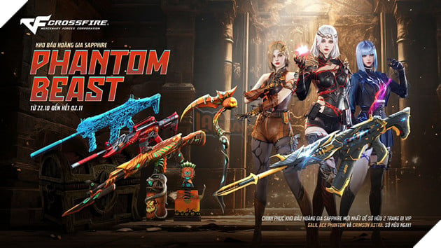 Crossfire Chào Đón Mùa Halloween Với Siêu Phẩm VVIP Galil ACE Phantom 4