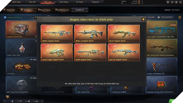 Crossfire Chào Đón Mùa Halloween Với Siêu Phẩm VVIP Galil ACE Phantom 7