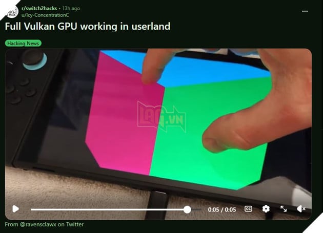 Nintendo Switch 2 bị khai thác lỗ hổng bảo mật, mở đường cho homebrew và mod game