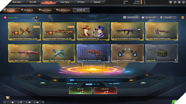 Crossfire Halloween Bùng Nổ Với Bộ Đôi Kho Báu Hoàng Gia Và Sự Kiện Tiêu Go Nhận Quà