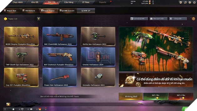 Crossfire Halloween Bùng Nổ Với Bộ Đôi Kho Báu Hoàng Gia Và Sự Kiện Tiêu Go Nhận Quà 7