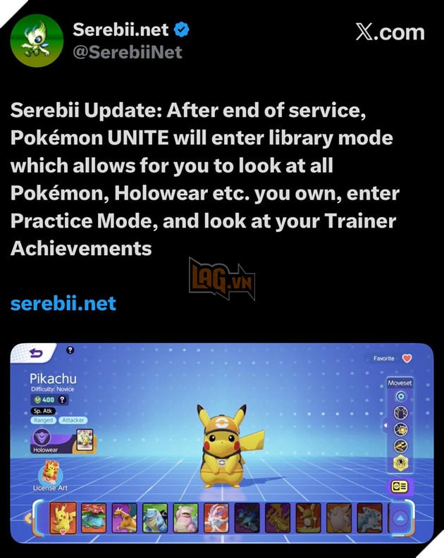 Thương Hiệu Game Pokemon MOBA Đình Đám Một Thời Sẽ Chính Thức Đóng Cửa Vào Năm 2027 4