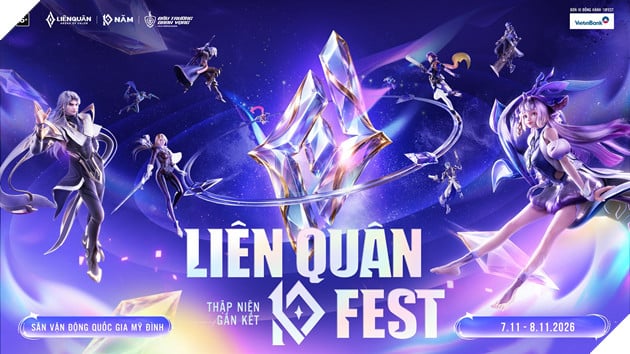 Liên Quân 10 Fest - Thập Niên Gắn Kết: Hai Ngày Hội Tụ Esports Và Âm Nhạc Tại Sân Vận Động Quốc Gia Mỹ Đình