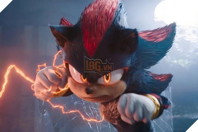 Hình ảnh về nhân vật Shadow trong Sonic the Hedgehog.
