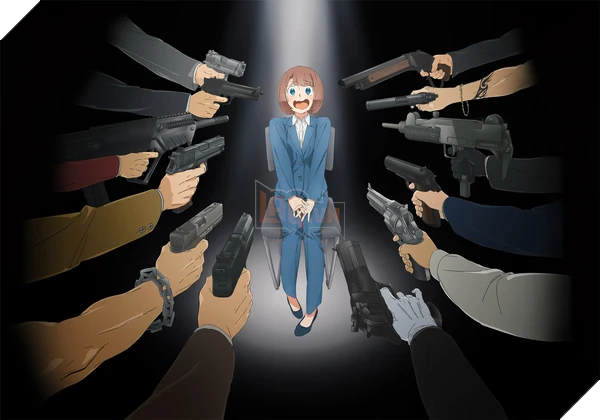  Nữ nhân viên văn phòng đi làm sát thủ : Manga hài đen Happy Kanako's Killer Life chính thức ấn định chuyển thể TV Anime vào tháng 4 năm 2027 dưới bàn tay đạo diễn Gintama