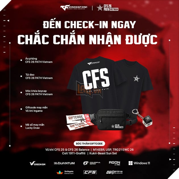 Chung kết CFS 26 PATH VIETNAM: Đến Tây Hồ Tiếp Lửa Cuộc Đua Giành Vé Thế Giới, Săn Loạt Quà Hấp Dẫn 3