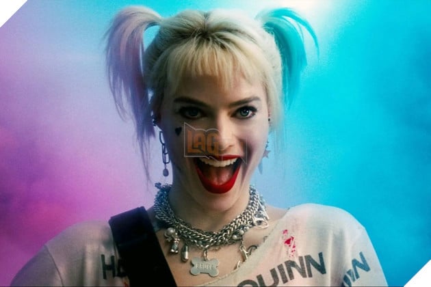 Hình ảnh về nữ diễn viên Margot Robbie trong tạo hình Harley Quinn.