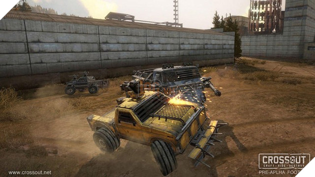 Cross Out: Tựa game lái xe bắn súng với gameplay dài 30 phút