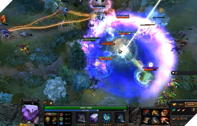 Sử dụng thành thục Void phiên bản 6.86 ở vị trí Offlane 64