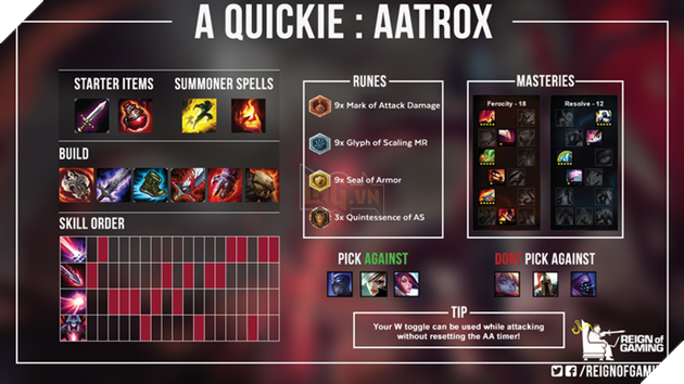 Những điều cơ bản cần biết về các vị tướng khi chơi Liên Minh Huyền Thoại (Phần 1)